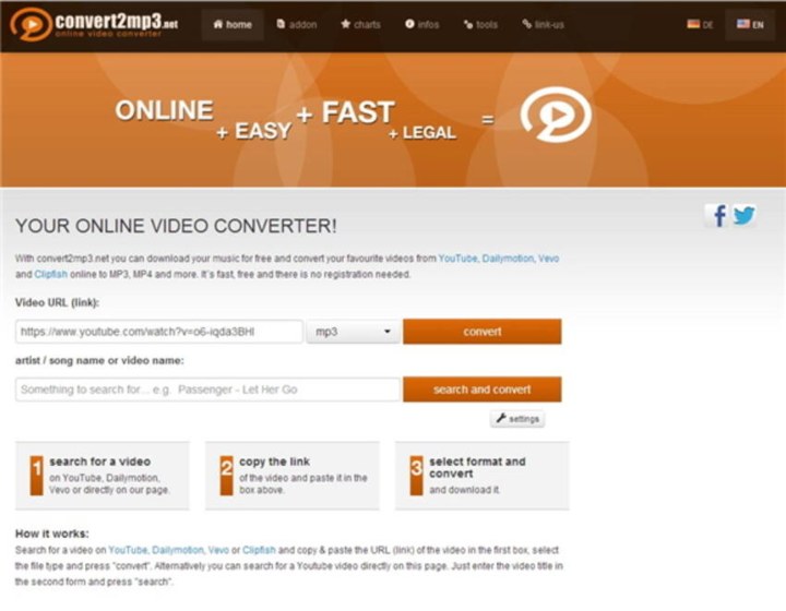 youtube to mpg online converter