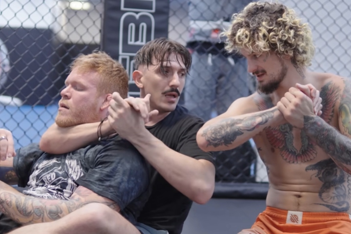 [WATCH] Comedian Andrew Schultz Trains Grappling & MMA With Sean O’Malley