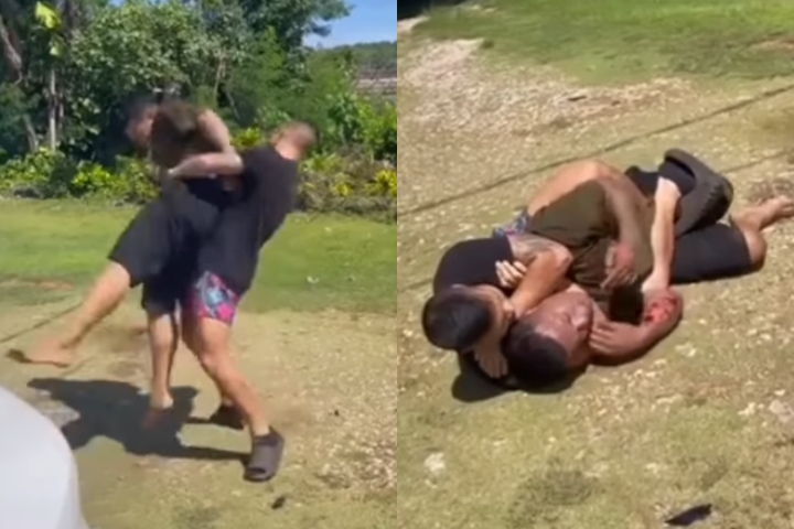 [WATCH] BJJ Practitioner Body Slams & Chokes Out Alleged Hit & Run Suspect