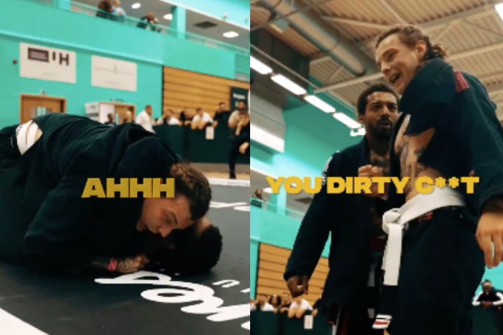 BJJ White Belt Disqualified for Biting Opponent’s Ear in Competition